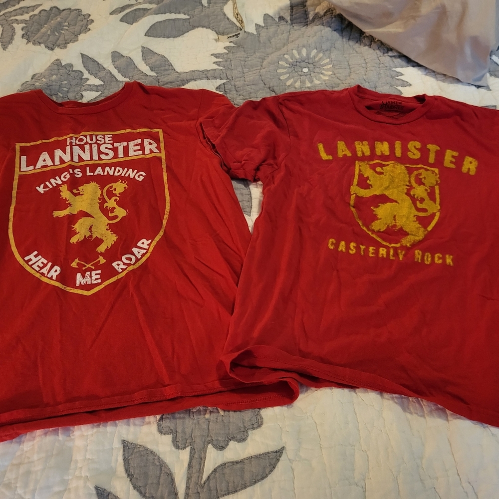 Game of Thrones House Lamister Tees